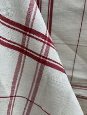 Vintage 1950s French Tea Towel Fabric Lengths / Table Runner