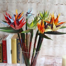 Large Artificial Bird Of Paradise Flowers Strelitzia Wedding Home Decor 60cm
