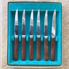 6x unusual serrated 8”