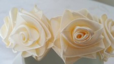 Ribbon Flower Girl Headband