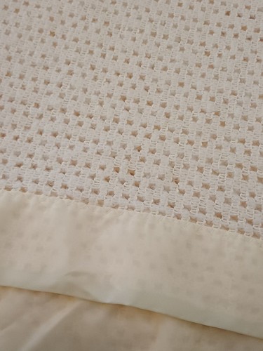 Vintage blanket 60s 70s peach - 60s,
