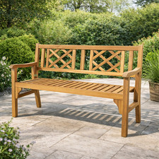 Wooden Garden Bench Foldable 2
