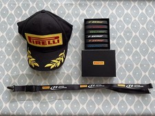 Genuine Pirelli F1 Grand Prix Podium Cap,set of 6 Wristbands and Lanyard