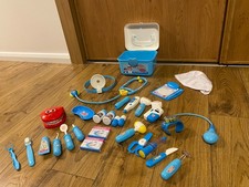 KIDS DOCTORS & DENTIST TOY SET IN CASE, INC MEDICAL TOOLS WITH LIGHTS & SOUNDS