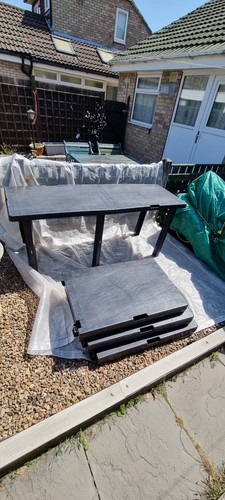 Matching 6ft folding - 4x, black