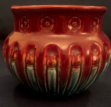 Bretby Glazed Pottery Jardiniere 11 Cm Diameter c.1900