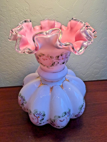 Vintage fenton charleton peach - charleton,