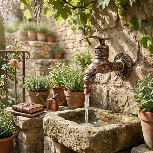 Dragon decorative wall tap - decorative,