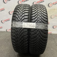 2x 175 65 R15 84T M+S, FALKEN EUROWINTER, Tread 7.7/7.4mm (E7968) Tested