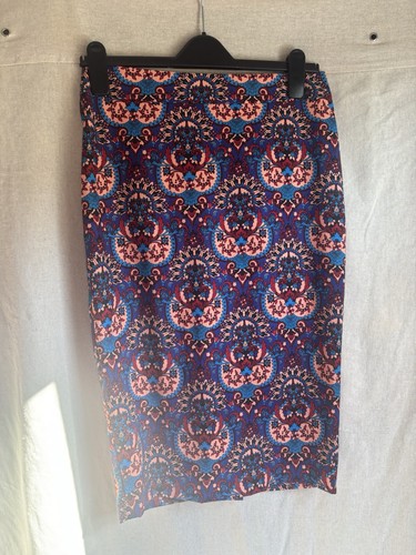Ladies pencil skirt blue - ladies, and
