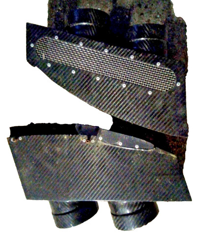 Carbon fibre cooling ducts - carbon,