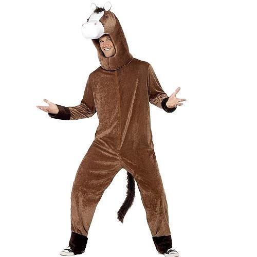 Adults brown horse fancy - horse, dress