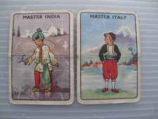 Two vintage playing cards -