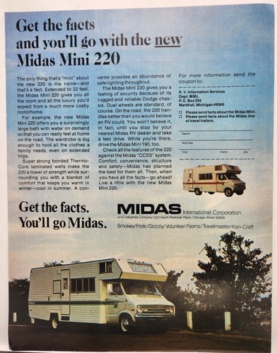 1973 midas camper - 1973, home