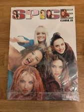 MAGAZINE - Official Spice Girls Scrapbook 24 Page Large Format Paperback 1997 