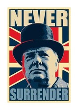 Winston Churchill Never
