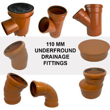 Underground Drainage 110mm Fittings | Bends | Traps | Gully | Inspection Chamber