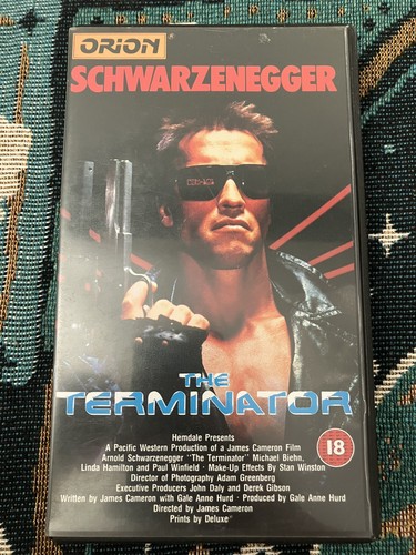 The terminator vhs rank video - terminator,