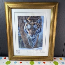 Stephen Gayford Signed Tiger Print 'Forest Shadow’ Limited Edition No 349/1100