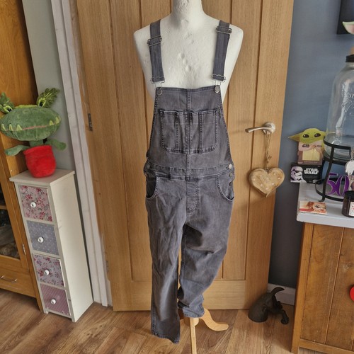 Fatface lewes grey dungarees - lewes,