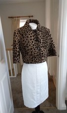 KAREN MILLEN Faux Fur Leopard