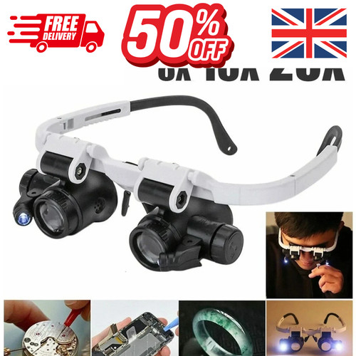 Head magnifier glasses led - glasses,