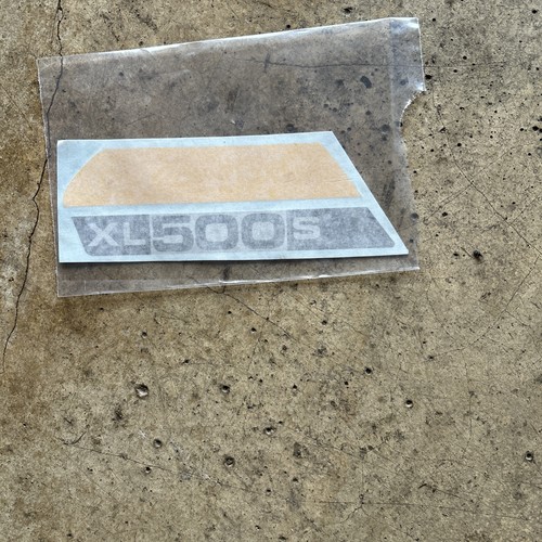 Honda xl500s side - side, decal