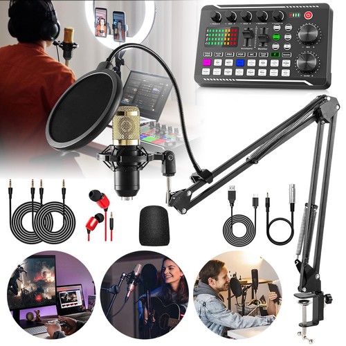 Podcast equipment recording - equipment,