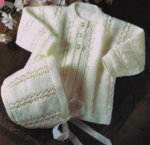 Vintage baby matinee - matinee, coat