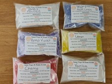 Scented simmering granules crystals sizzlers for oil burner wax melt 85g