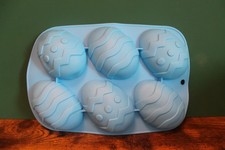 Easter Egg Silicone Mould, 6.5cm Large Easter Egg Mould