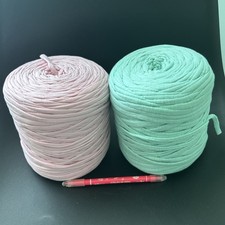 Large ball of ribbon yarn x2