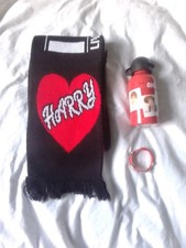 Harry Styles Wembley 2022 Concert Scarf, One Direction Water Bottle & Doll Belt