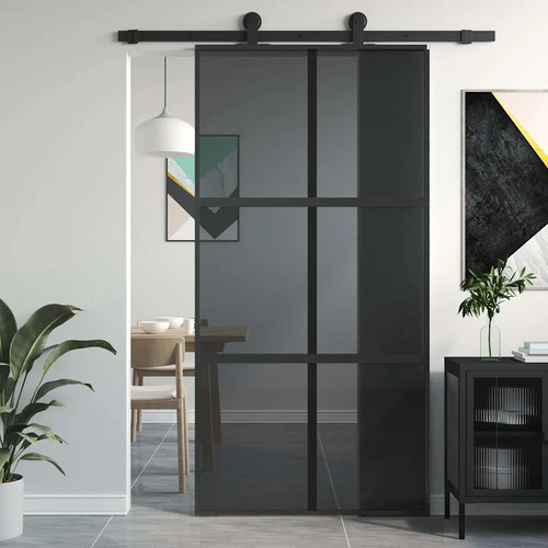 Walplus sliding door black - door,