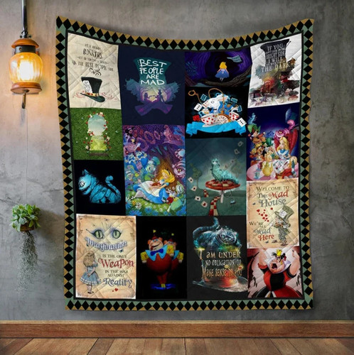 Alice wonderland fleece - alice, in