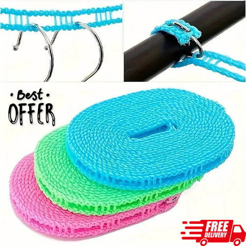 Portable windproof clothesline - windproof,