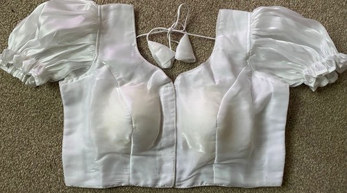 Women girl white ribbon - white,