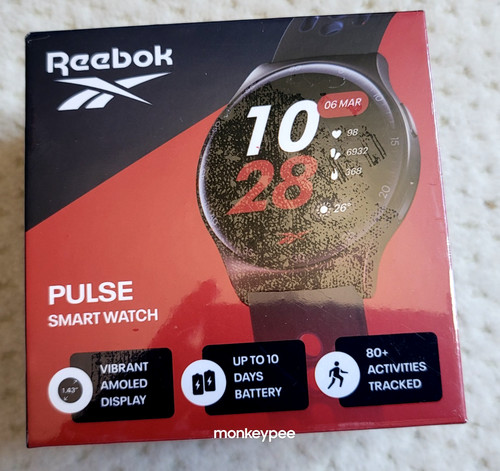 Nib reebok pulse - pulse, watch