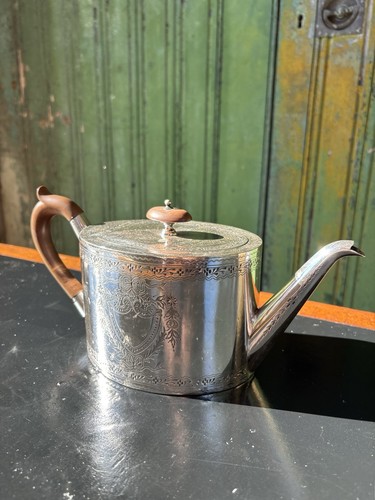 Victorian silver plated tea - victorian,