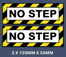 Stickers NO STEP Aviation