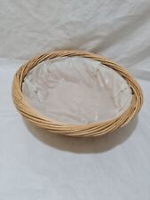 WICKER/WILLOW Woven  Basket / FRUIT Bread 33 cm x 11 cm EXCELLENT CONDITION
