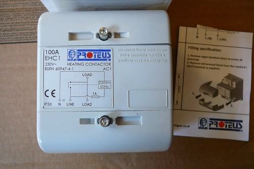 Proteus ehc 100a heating - 1.,