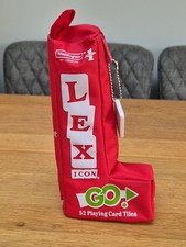 Waddingtons Lexicon Go! Travel Tile Holiday Game Family Fun L Shaped Bag