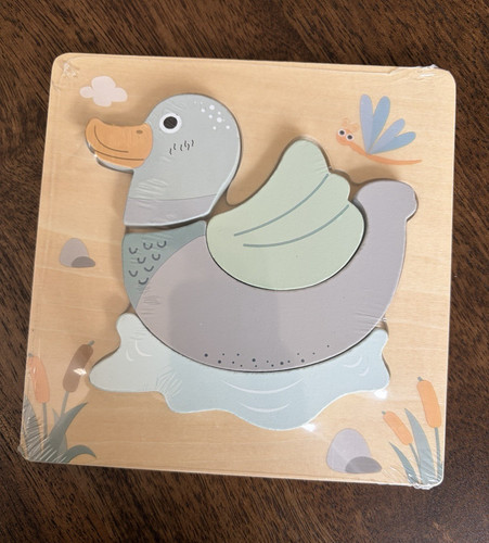 Wooden duck chunky puzzle - duck,