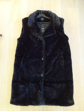 Threadbare Black Longline Fur