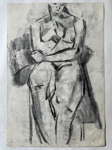 Phipps charcoal drawing - phipps,,