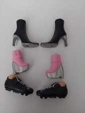 Bratz Doll Shoes 3 Pairs.