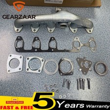 FOR VW T5 TRANSPORTER 2.5 TDI AXD AXE EXHAUST MANIFOLD & GASKET 070253017A NEW