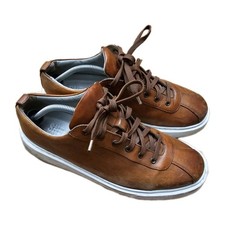 Grenson Tan Brown Leather Lace