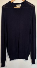 SIMPSON PICCADILLY x MCGEORGE Men’s Large Jumper Made In Scotland Blue Vintage